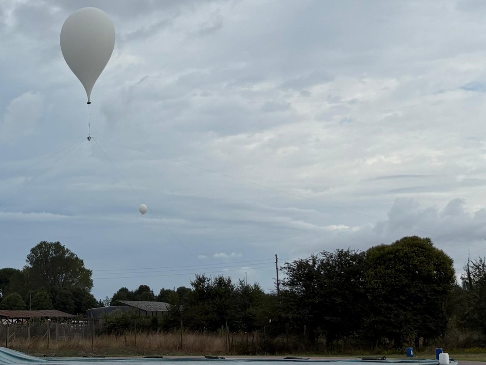 Tethered aerostat for stationary observation